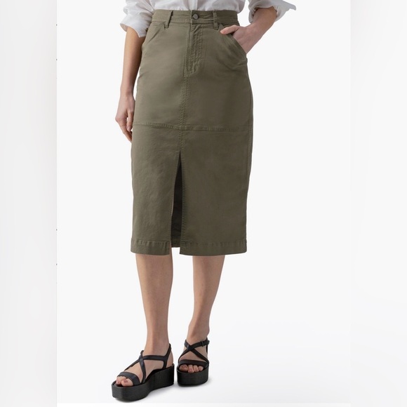 Sanctuary Dresses & Skirts - Sanctuary Triple Threat Olive Green Cargo Skirt Sz 33/ 16